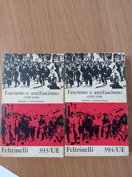 Fascismo e Antifascismo Vol. 1 e 2 - copertina