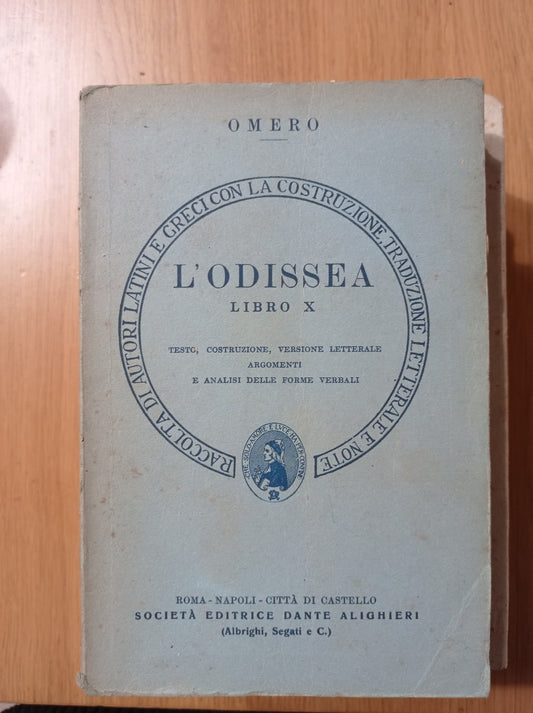 L' Odissea Libro X - copertina