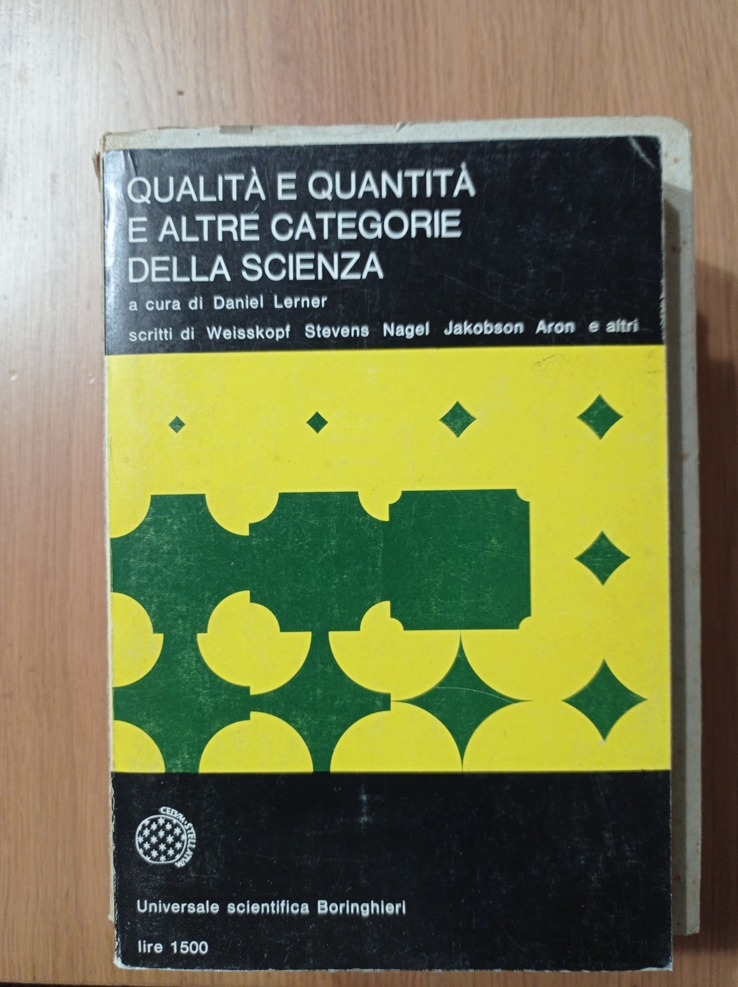 Qualità e quantità e altre categorie della scienza - copertina