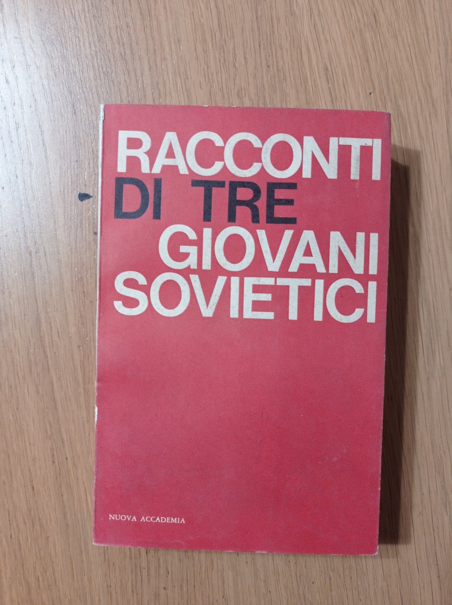 Racconti di tre giovani sovietici - copertina