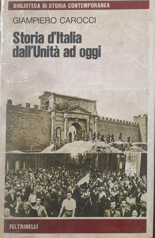 Storia d'Italia dall'Unità ad oggi - copertina