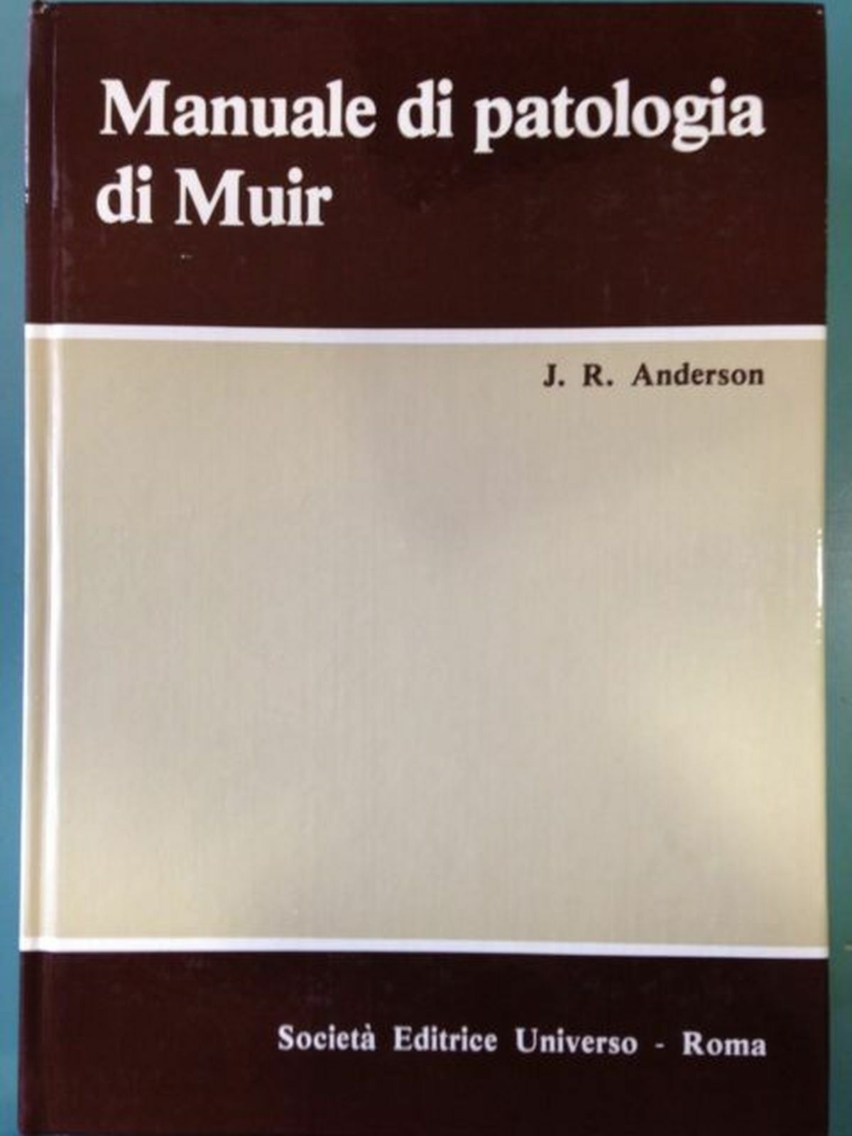 Manuale di patalogia di Muir ( Undicesima edizione) - copertina