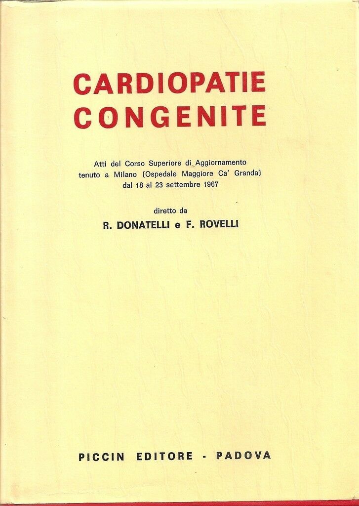 Cardiopatie congenite - copertina