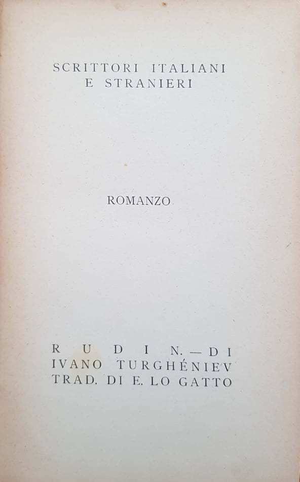 Romanzo - copertina