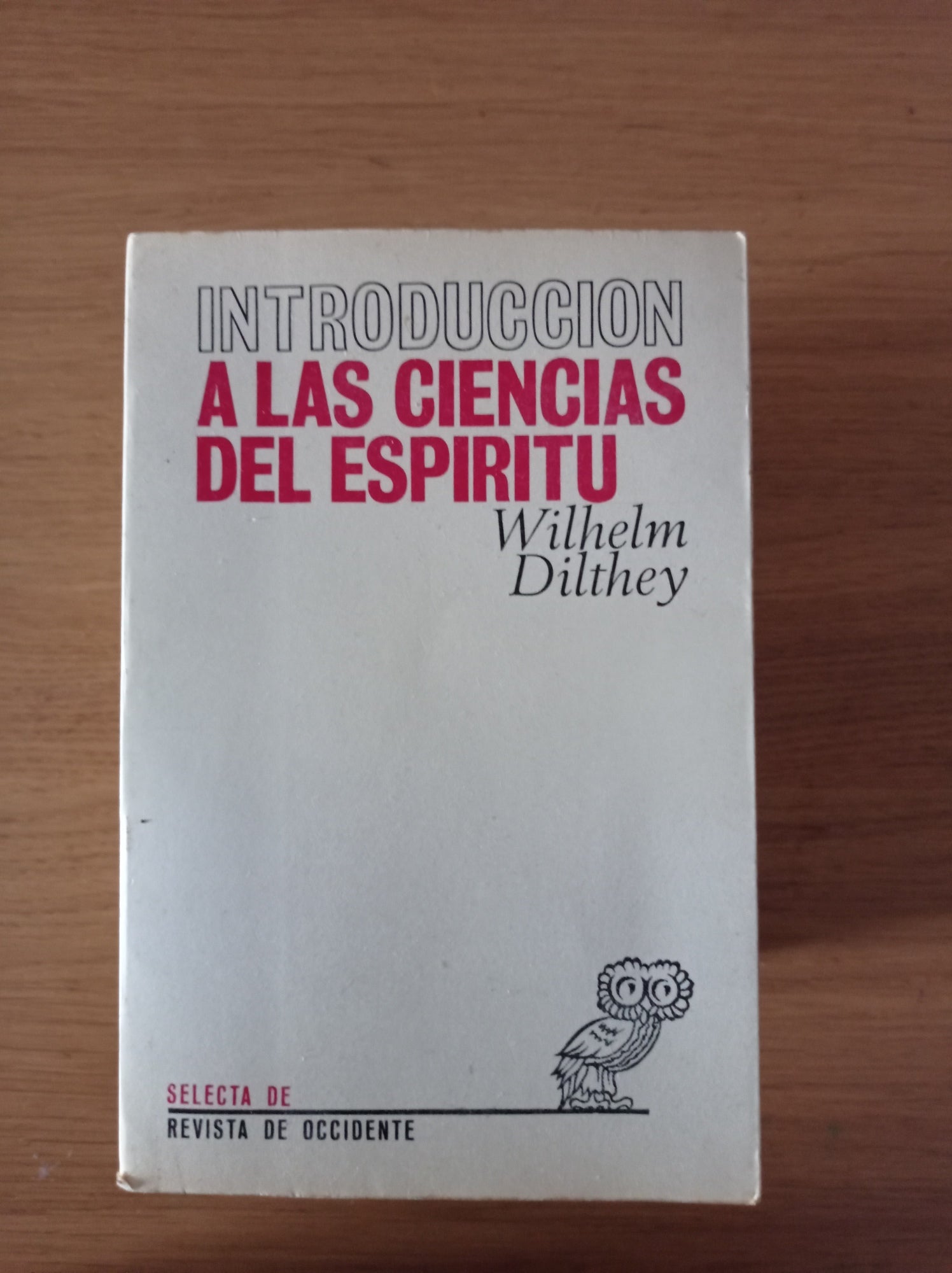 Introduccion a las ciencias del espiritu - copertina
