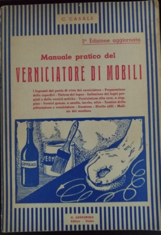 Manuale pratico del verniciatore di mobili - copertina