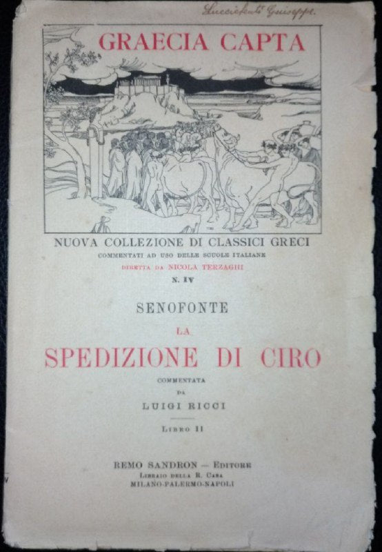 La spedizione di Ciro - copertina