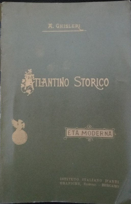 Atlantino storico d'Italia - copertina
