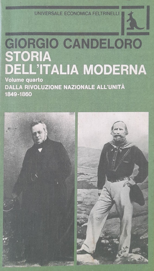 Storia dell'Italia moderna (volume quarto): dalla rivoluzione nazionale all'unità 1849-1860 - copertina