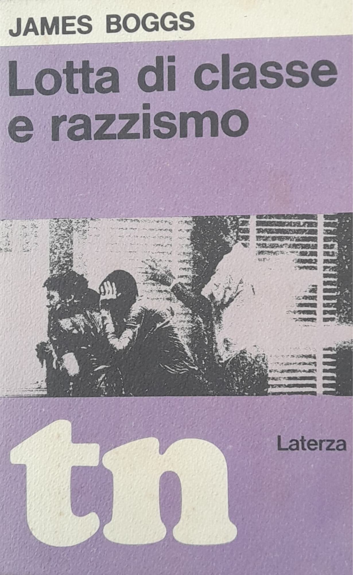 Lotta di classe e razzismo - copertina