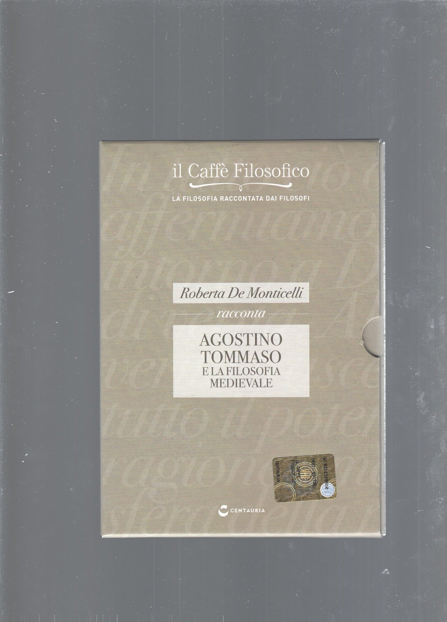 Agostino Tommaso e la filosofia medievale - copertina