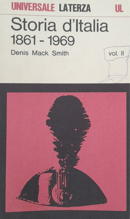 Storia d'Italia 1861-1969 (vol. II) - copertina