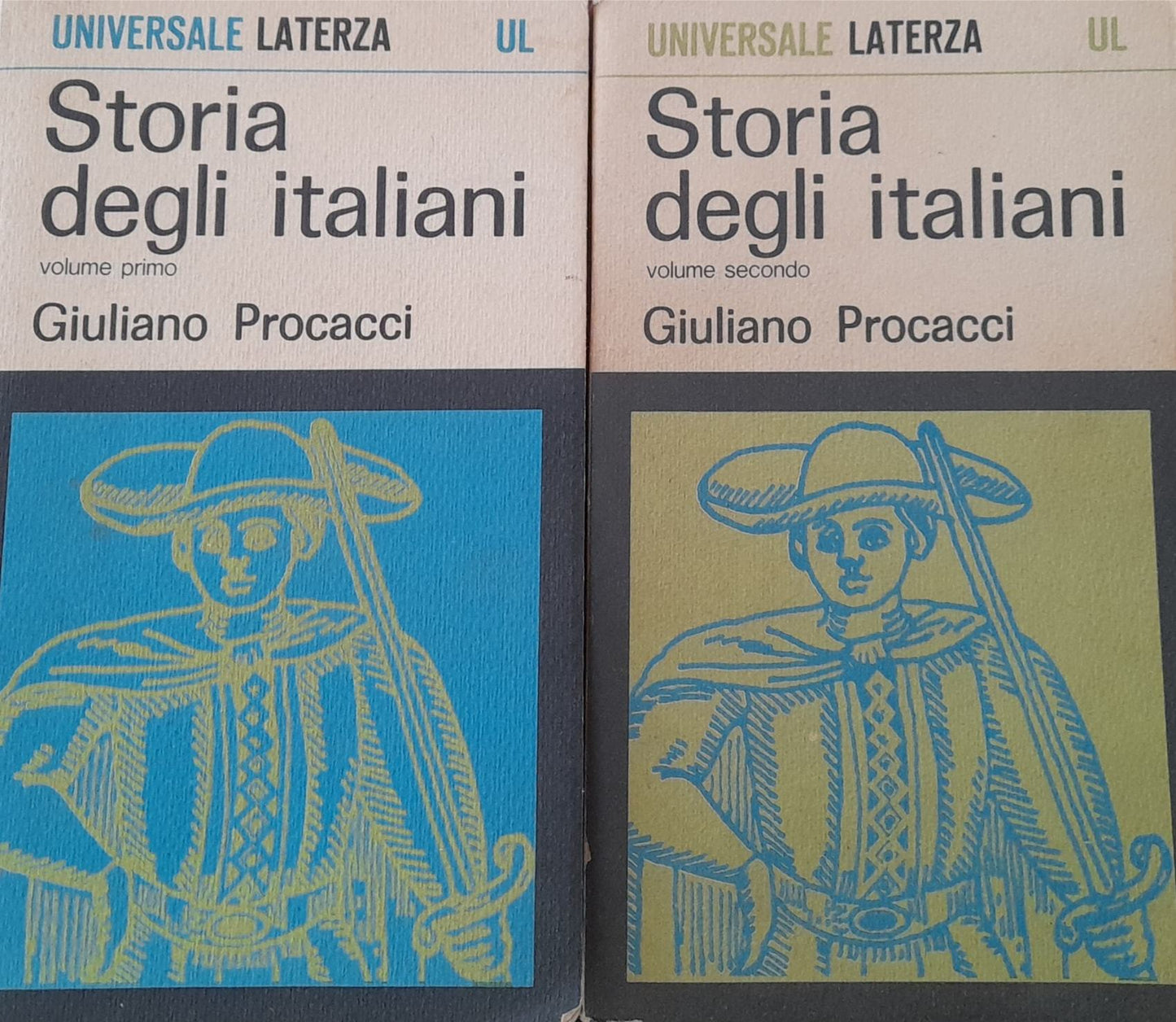 Storia degli italiani  (Vol. I e II) - copertina