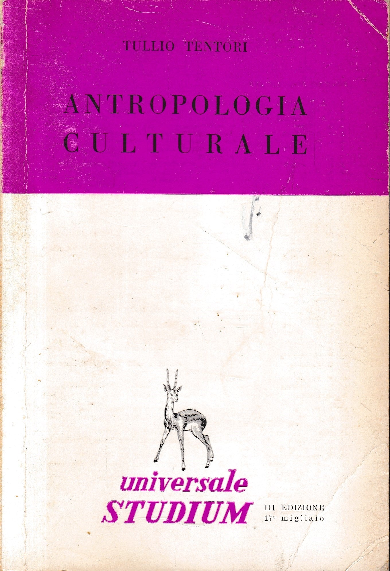 Antropologia culturale - copertina