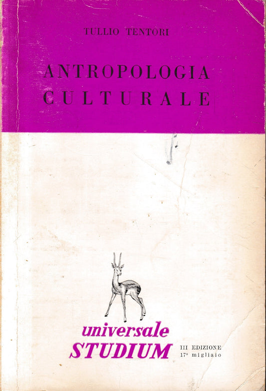Antropologia culturale - copertina