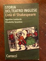 Storia del teatro inglese - copertina