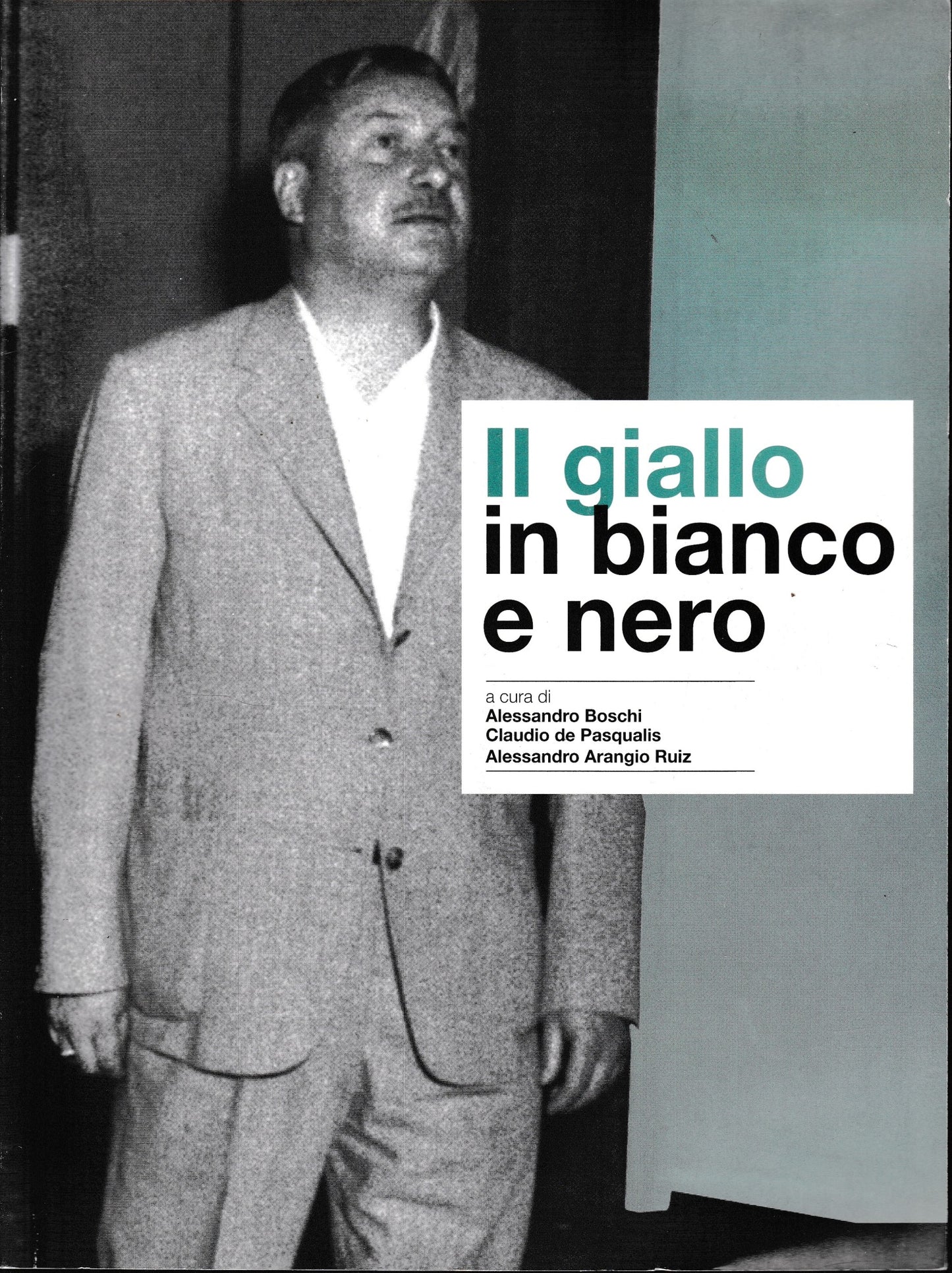 Il giallo in bianco e nero - copertina