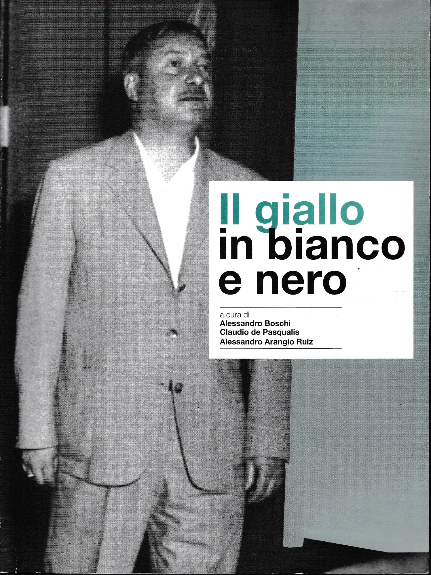 Il giallo in bianco e nero - copertina