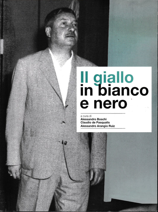 Il giallo in bianco e nero - copertina