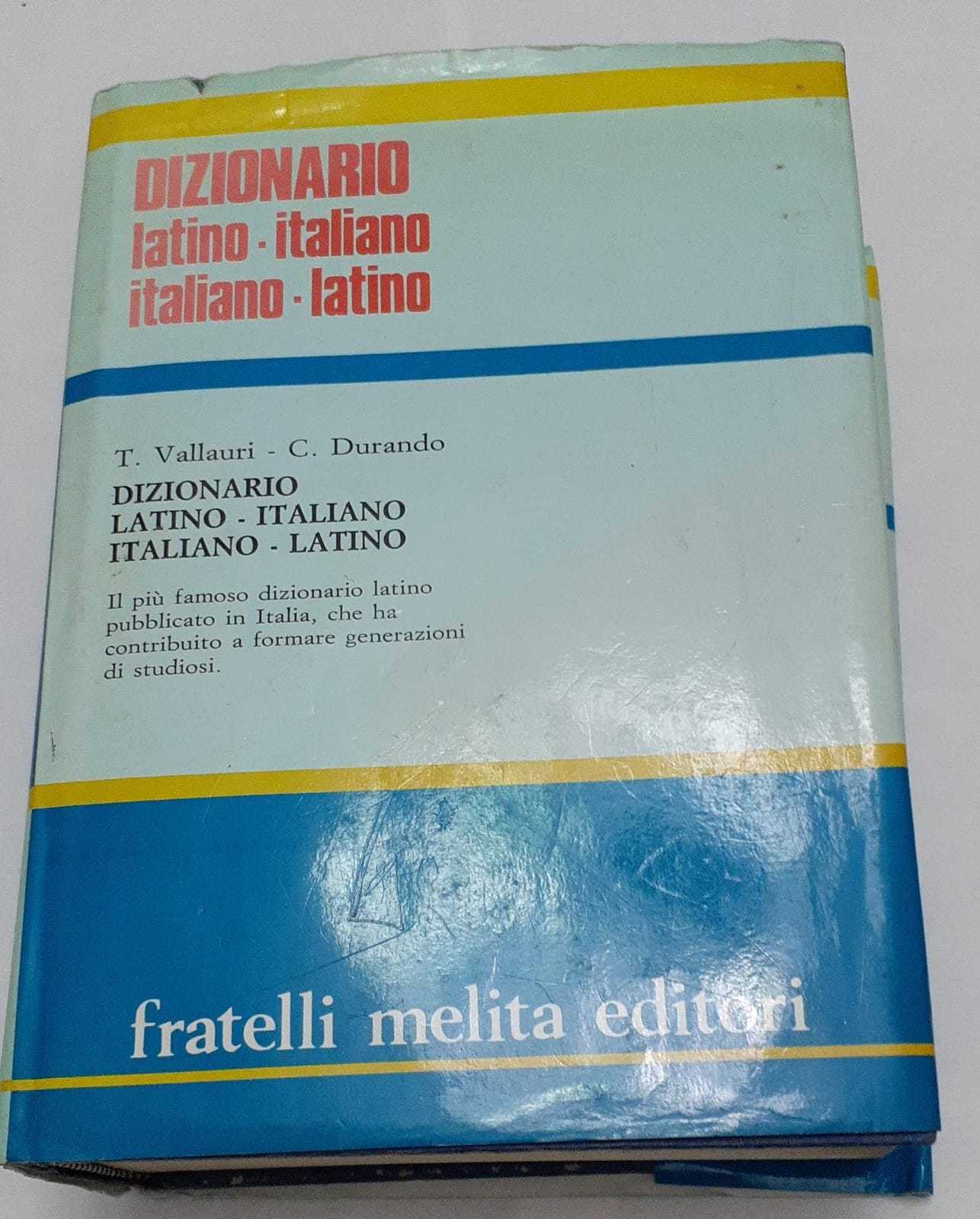Dizionario Italiano- Latino Latino- Italiano - copertina