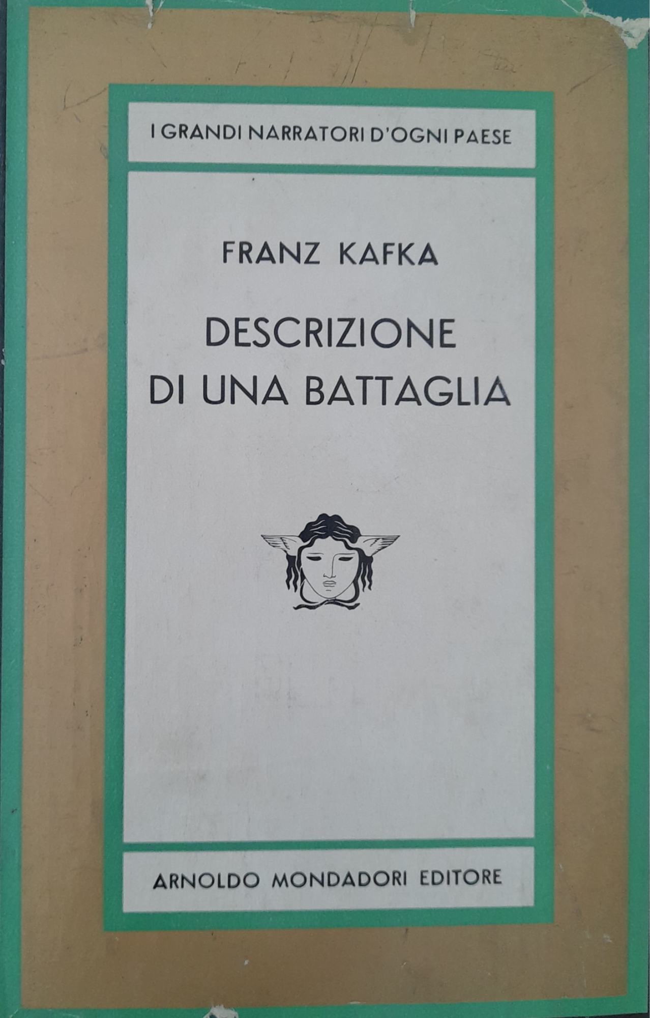 Descrizione di una battaglia - copertina