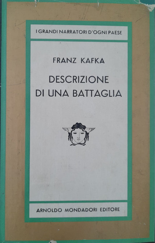 Descrizione di una battaglia - copertina