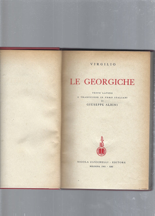 Le georgiche - copertina