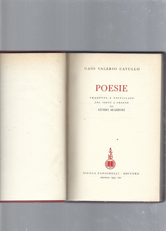 Poesie - copertina
