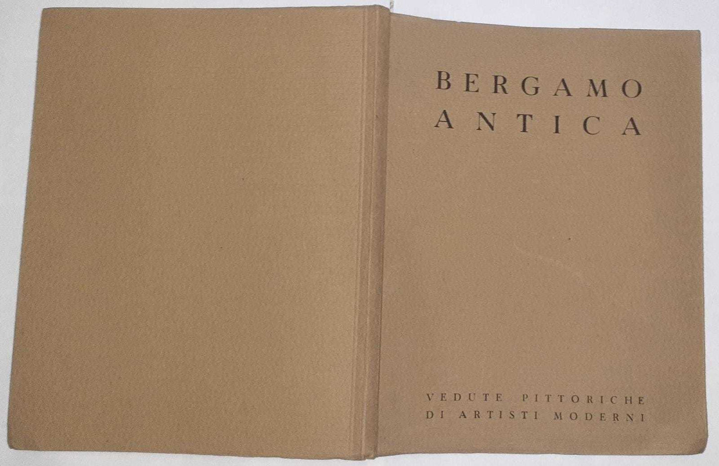 Bergamo Antica. Vedute pittoriche di artisti moderni - copertina