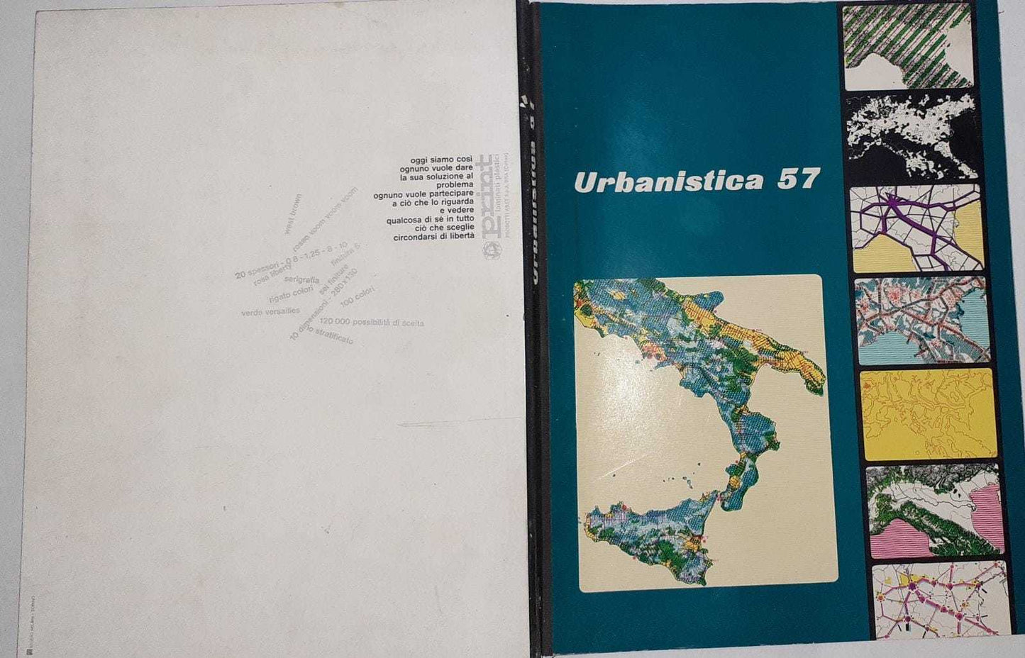 Urbanistica n. 57 marzo 1971 Rivista - copertina