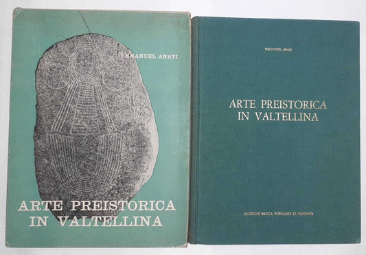 Arte preistorica in Valtellina - copertina