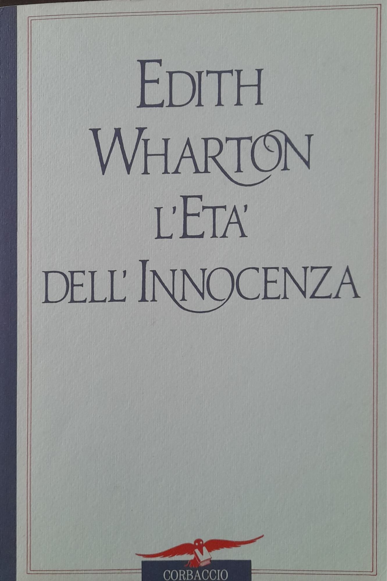 L'età dell'innocenza - copertina