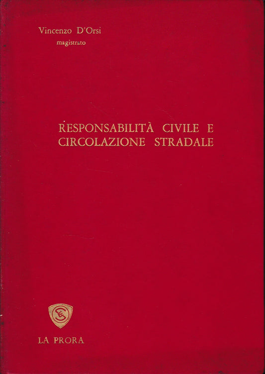 Responsabilità civile e circolazione stradale - copertina