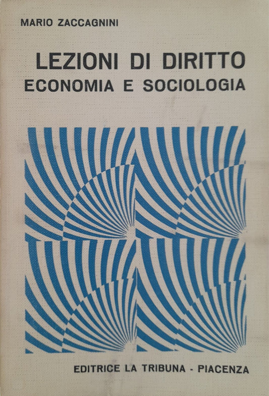 Lezioni di diritto economia e sociologia - copertina