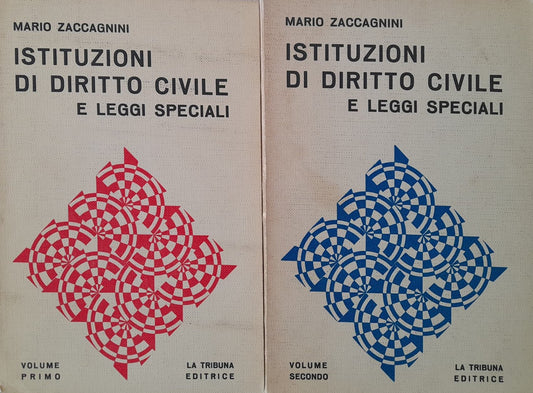 Istituzioni di diritto civile e leggi speciali (due volumi) - copertina
