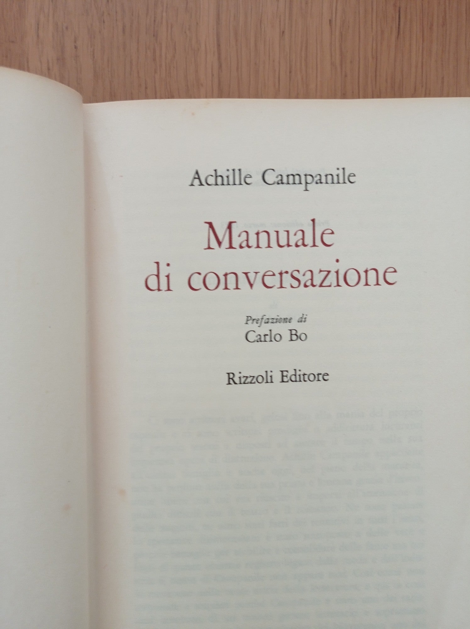 Manuale di conversazione - copertina