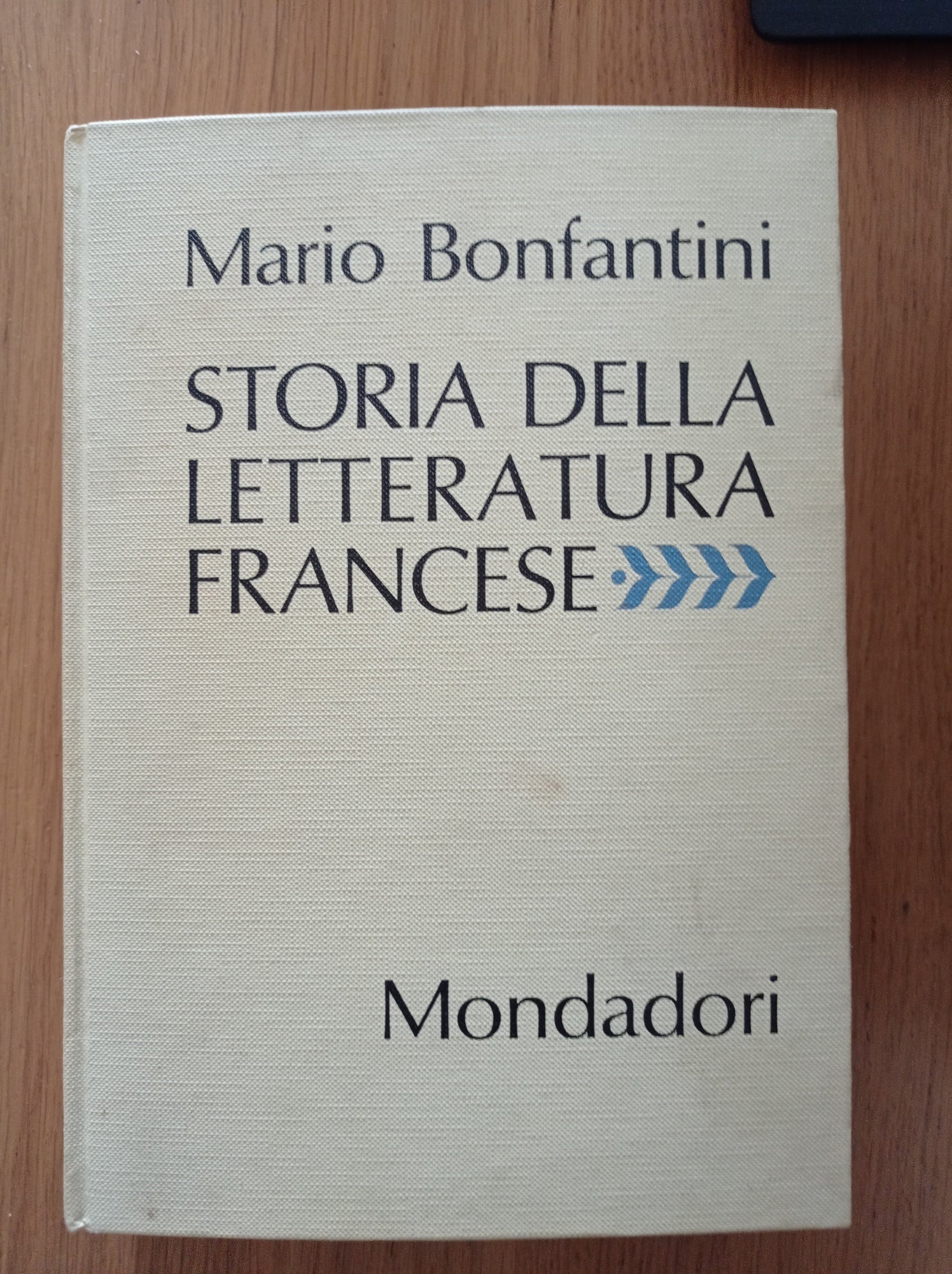 Storia della letteratura francese - copertina