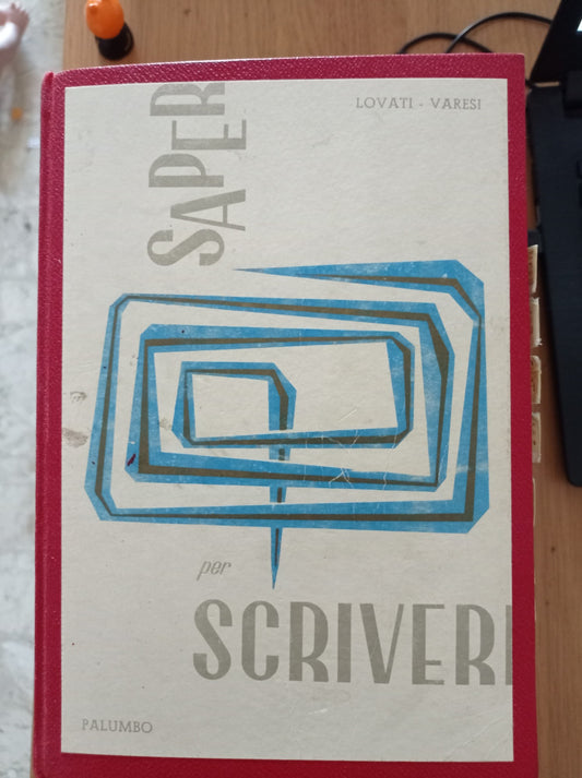 Saper per scrivere - copertina