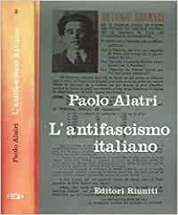 L' Antifascismo italiano - copertina
