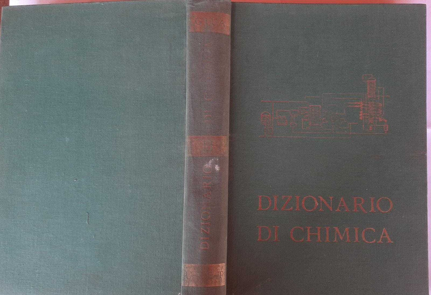 Dizionario di chimica generale e industriale. Volume II - copertina