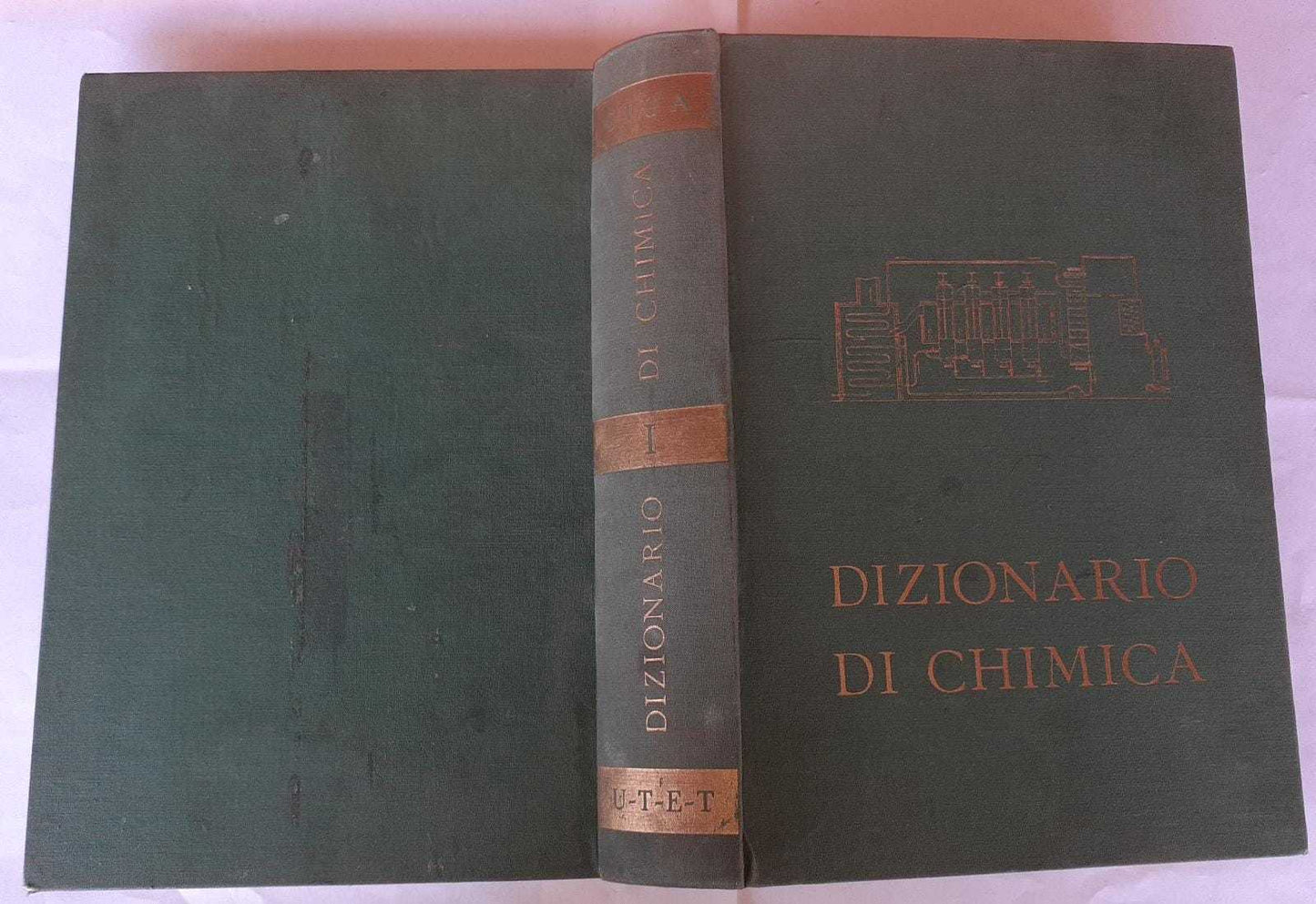 Dizionario di chimica generale e industriale. Volume I - copertina