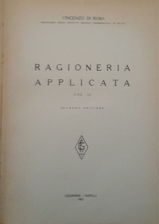 Ragioneria applicata - copertina