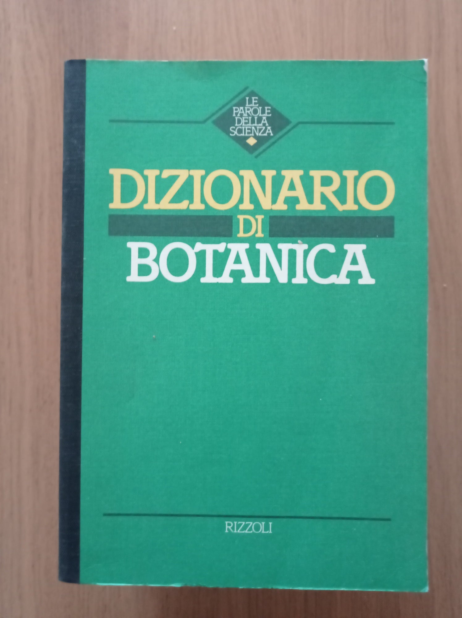 Dizionario di botanica - copertina