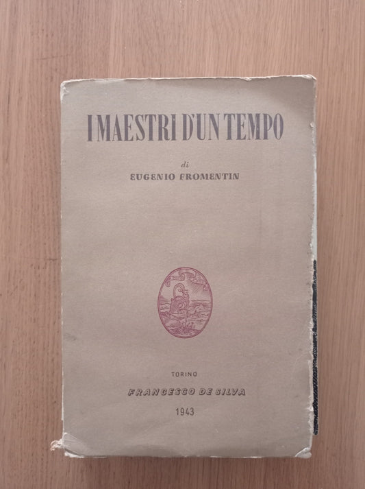 I maestri d'un tempo - copertina