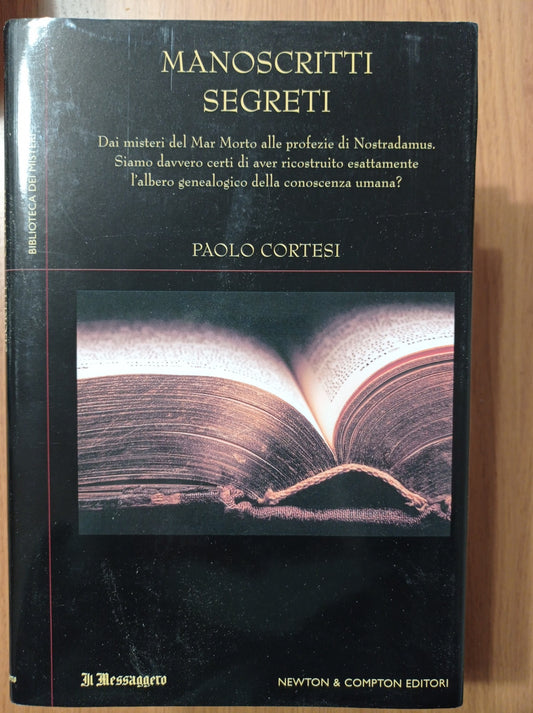 MANOSCRITTI SEGRETI - copertina