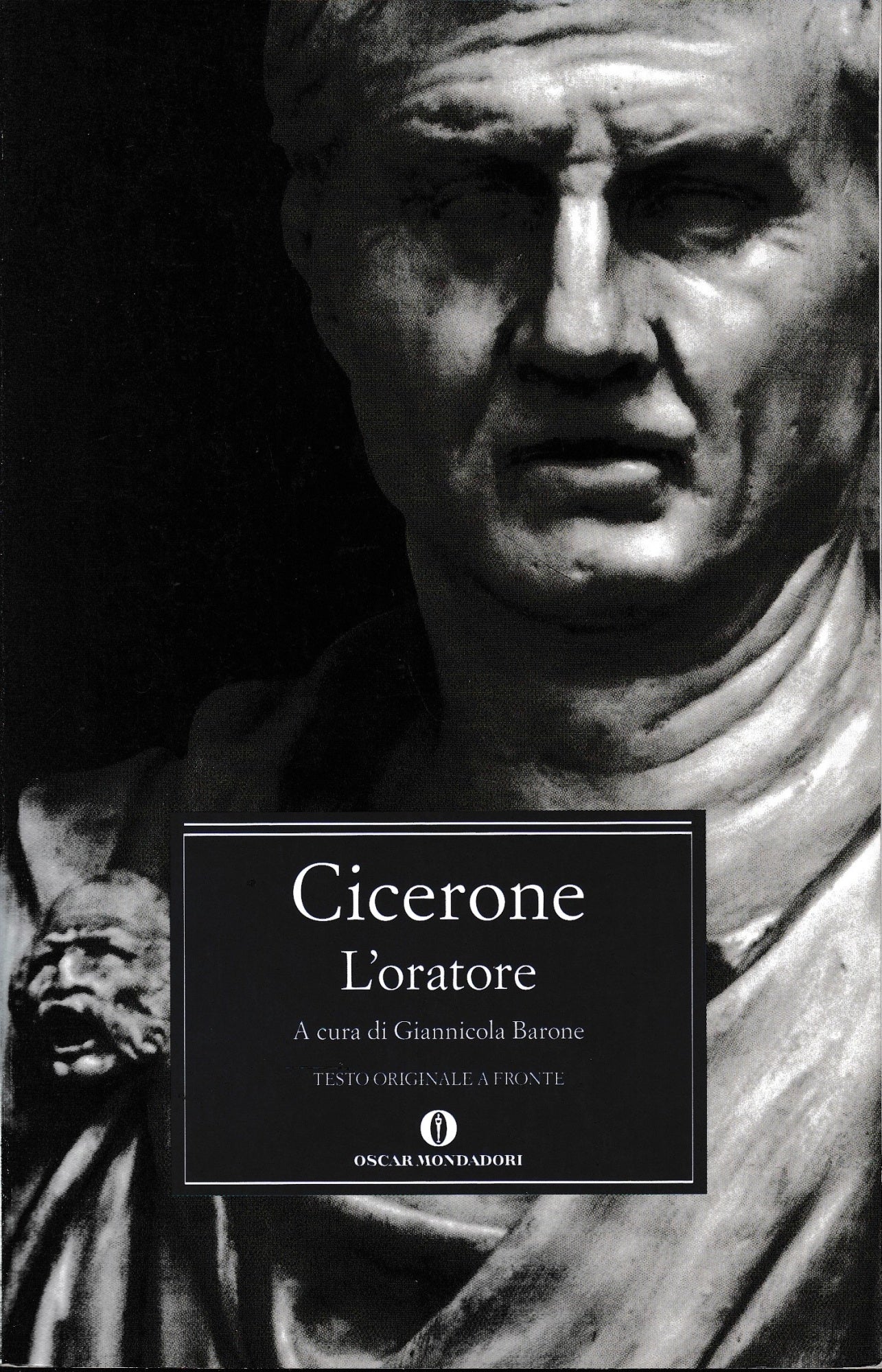 Cicerone. L'oratore. Testo Latino a fronte. - copertina
