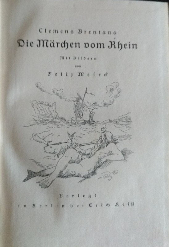 Die Märchen vom Rhein - copertina