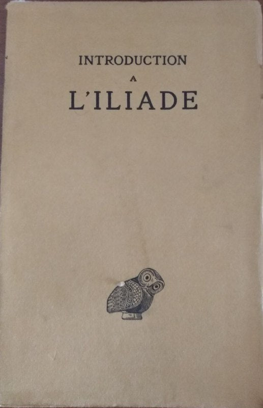 Introduction a L'Iliade - copertina
