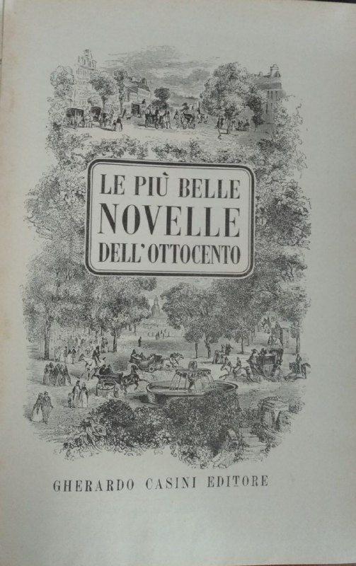 Le più belle novelle dell'Ottocento. Volume 1 - copertina
