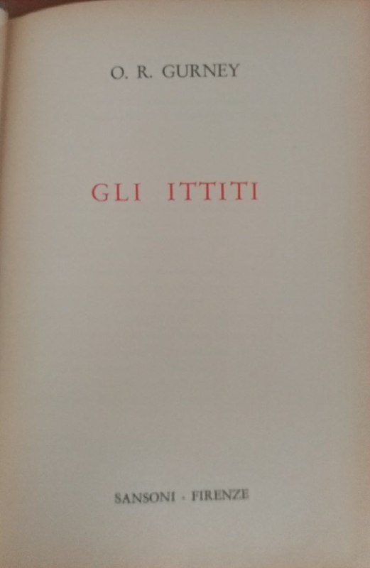 Gli Ittiti - copertina